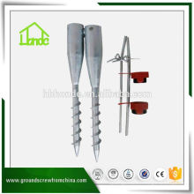 Tornillo de tierra ajustable Pole Anchor Factory